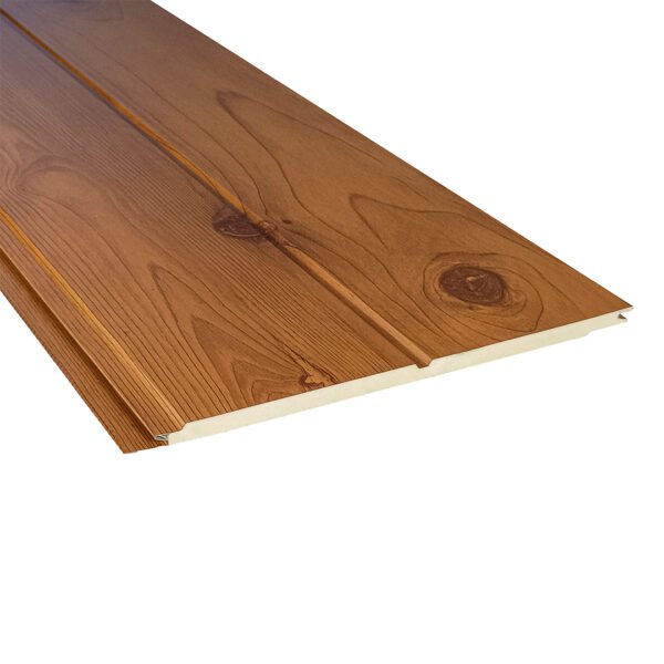 Metal Siding Madera Cerezo