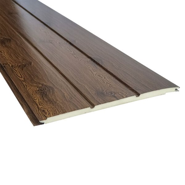 Metal Siding Madera Nogal